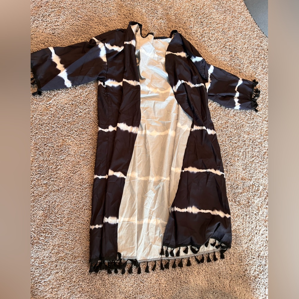 tie dye kimono